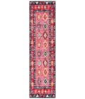 Safavieh Montage  Pink / Black MTG201 2 ft. 3 in. X 8 ft. Runner Rug