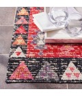 Safavieh Montage  Pink / Black MTG201 6 ft. 7 in. X 6 ft. 7 in. Square Rug