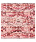 Safavieh Montage  Rust / Ivory MTG241 6 ft. 7 in. X 6 ft. 7 in. Square Rug