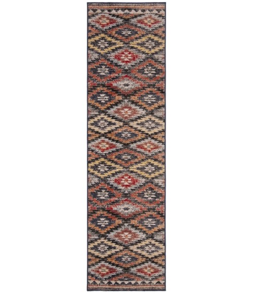 Safavieh Montage Rust / Multi Rug MTG246 2 ft. 3 in. X 10 ft. Runner - Rugs Town Safavieh Montage Rust / Multi MTG246 2 ft. 3 in. X 10 ft. Runner Rug