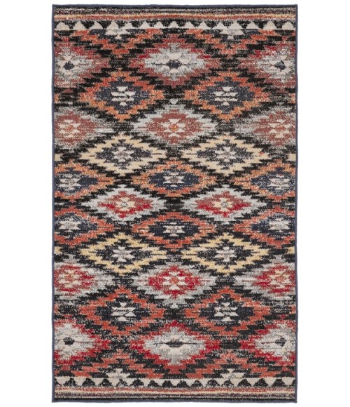 Safavieh Montage Rust / Multi Rug MTG246 3 ft. X 5 ft. Rectangle - Rugs Town Safavieh Montage Rust / Multi MTG246 3 ft. X 5 ft. Rectangle Rug