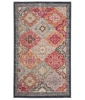 Safavieh Montage Red / Aqua MTG281 3 ft. X 5 ft. Rectangle Rug