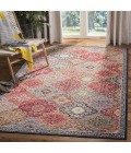 Safavieh Montage Red / Aqua MTG281 3 ft. X 5 ft. Rectangle Rug