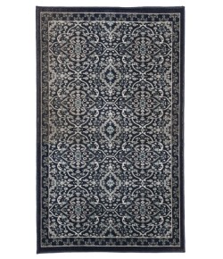 Safavieh Montage Navy / Ivory MTG283 3 ft. X 5 ft. Rectangle Rug