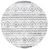 Safavieh Montage  Grey / Ivory MTG291 6 ft. 7 in. X 6 ft. 7 in. Round Rug