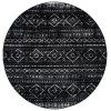 Safavieh Montage  Grey / Black MTG291 6 ft. 7 in. X 6 ft. 7 in. Round Rug