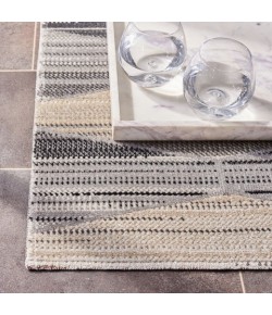 Safavieh Montage  Grey / Dark Grey MTG301 6 ft. 7 in. X 6 ft. 7 in. Square Rug