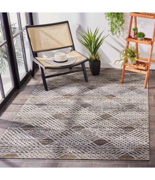 Safavieh Montage  Dark Grey / Grey MTG341 9 ft. X 12 ft. Rectangle Rug