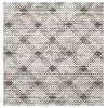 Safavieh Montage  Dark Grey / Grey MTG341 6 ft. 7 in. X 6 ft. 7 in. Square Rug