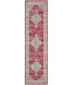 Safavieh Montage Rose / Grey MTG373 2 ft. 3 in. X 8 ft. Runner Rug