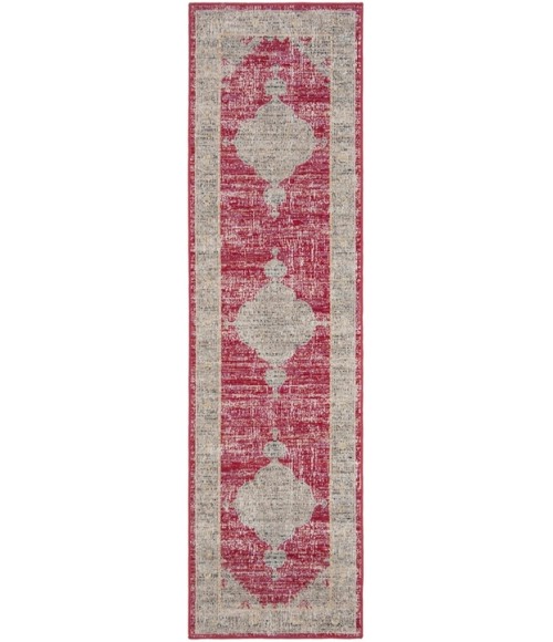 Safavieh Montage Rose / Grey MTG373 2 ft. 3 in. X 8 ft. Runner Rug