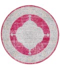 Safavieh Montage Rose / Grey MTG373 6 ft. 7 in. X 6 ft. 7 in. Round Rug