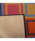 Safavieh Metropolis Blue / Multi Rug MTP531 4 ft. 7 in. X 6 ft. 6 in. Rectangle - Rugs Town Safavieh Metropolis Blue / Multi MTP531 4 ft. 7 in. X 6 ft. 6 in. Rectangle Rug