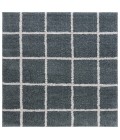 Safavieh Norway Dark Grey / Light Grey Rug NOR206 6 ft. 7 in. X 6 ft. 7 in. Square - Rugs Town Safavieh Norway Dark Grey / Light Grey NOR206 6 ft. 7 in. X 6 ft. 7 in. Square Rug