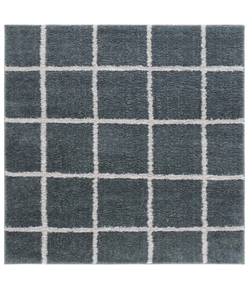 Safavieh Norway Dark Grey / Light Grey Rug NOR206 6 ft. 7 in. X 6 ft. 7 in. Square - Rugs Town Safavieh Norway Dark Grey / Light Grey NOR206 6 ft. 7 in. X 6 ft. 7 in. Square Rug