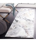 Safavieh Opal Ivory / Grey Rug OAL410 2 ft. 3 in. X 9 ft. Runner - Rugs Town Safavieh Opal Ivory / Grey OAL410 2 ft. 3 in. X 9 ft. Runner Rug