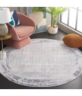 Safavieh Opal Ivory / Grey OAL416 6 ft. 7 in. X 6 ft. 7 in. Square Rug