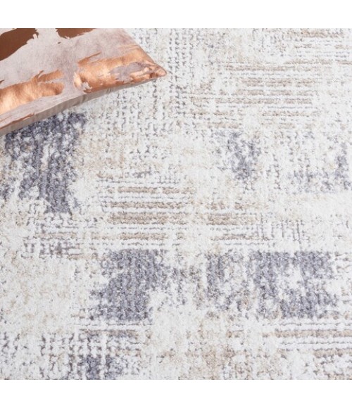 Safavieh Opal Ivory / Grey Rug OAL418 5 ft. 3 in. X 7 ft. 6 in. Rectangle - Rugs Town Safavieh Opal Ivory / Grey OAL418 5 ft. 3 in. X 7 ft. 6 in. Rectangle Rug