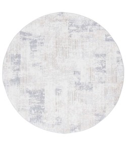 Safavieh Opal Ivory / Grey OAL418 6 ft. 7 in. X 6 ft. 7 in. Round Rug