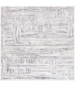 Safavieh Opal Ivory / Dark Grey OAL420 6 ft. 7 in. X 6 ft. 7 in. Square Rug