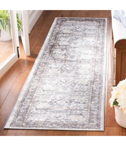 Safavieh Opal Grey / Beige OAL462 2 ft. 3 in. X 9 ft. Runner Rug