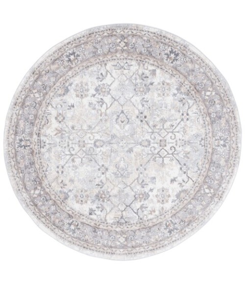 Safavieh Opal Grey / Beige Rug OAL462 6 ft. 7 in. X 6 ft. 7 in. Round - Rugs Town Safavieh Opal Grey / Beige OAL462 6 ft. 7 in. X 6 ft. 7 in. Round Rug