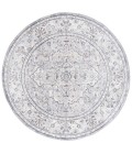 Safavieh Opal Grey / Ivory OAL464 6 ft. 7 in. X 6 ft. 7 in. Round Rug