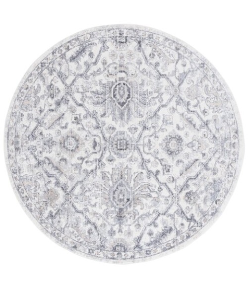 Safavieh Opal Grey / Ivory Rug OAL466 6 ft. 7 in. X 6 ft. 7 in. Round - Rugs Town Safavieh Opal Grey / Ivory OAL466 6 ft. 7 in. X 6 ft. 7 in. Round Rug