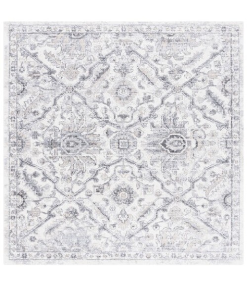 Safavieh Opal Grey / Ivory Rug OAL466 6 ft. 7 in. X 6 ft. 7 in. Square - Rugs Town Safavieh Opal Grey / Ivory OAL466 6 ft. 7 in. X 6 ft. 7 in. Square Rug