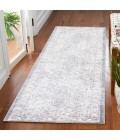 Safavieh Opal Grey / Ivory Rug OAL468 2 ft. 3 in. X 9 ft. Runner - Rugs Town Safavieh Opal Grey / Ivory OAL468 2 ft. 3 in. X 9 ft. Runner Rug