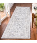 Safavieh Opal Grey / Ivory Rug OAL470 2 ft. 3 in. X 9 ft. Runner - Rugs Town Safavieh Opal Grey / Ivory OAL470 2 ft. 3 in. X 9 ft. Runner Rug