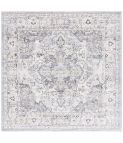 Safavieh Opal Grey / Ivory OAL470 6 ft. 7 in. X 6 ft. 7 in. Square Rug