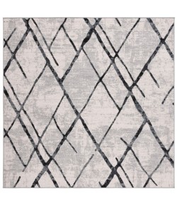 Safavieh Odyssey Grey / Black ODY810 6 ft. 7 in. X 6 ft. 7 in. Square Rug