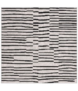 Safavieh Odyssey Grey / Black ODY814 6 ft. 7 in. X 6 ft. 7 in. Square Rug