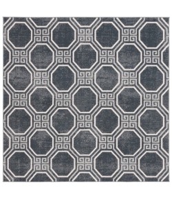 Safavieh Odyssey Black / Grey ODY818 6 ft. 7 in. X 6 ft. 7 in. Square Rug