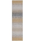 Safavieh Odyssey Gold / Grey ODY828 2 ft. 2 in. X 8 ft. Runner Rug