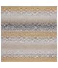 Safavieh Odyssey Gold / Grey ODY828 6 ft. 7 in. X 6 ft. 7 in. Square Rug