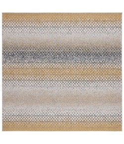 Safavieh Odyssey Gold / Grey ODY828 6 ft. 7 in. X 6 ft. 7 in. Square Rug