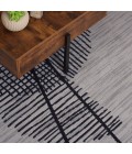 Safavieh Odyssey Grey / Black ODY830 6 ft. 7 in. X 6 ft. 7 in. Square Rug