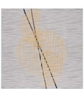 Safavieh Odyssey Grey / Gold ODY830 6 ft. 7 in. X 6 ft. 7 in. Square Rug
