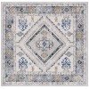 Safavieh Odyssey Grey / Blue Gold ODY858 6 ft. 7 in. X 6 ft. 7 in. Square Rug