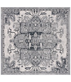 Safavieh Odyssey Grey / Dark Grey ODY860 6 ft. 7 in. X 6 ft. 7 in. Square Rug