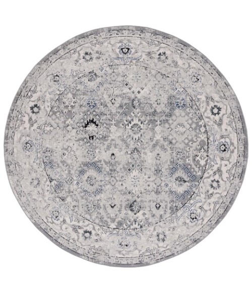 Safavieh Odyssey Light Grey / Grey ODY862 6 ft. 7 in. X 6 ft. 7 in. Round Rug