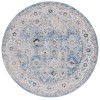 Safavieh Odyssey Grey / Light Blue ODY862 6 ft. 7 in. X 6 ft. 7 in. Round Rug