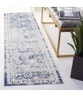 Safavieh Odyssey Grey / Navy ODY862 2 ft. 2 in. X 8 ft. Runner Rug