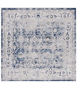 Safavieh Odyssey Grey / Navy ODY862 6 ft. 7 in. X 6 ft. 7 in. Square Rug