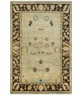 Safavieh Oushak Light Blue / Brown OSH112 9 ft. X 12 ft. Rectangle Rug