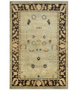 Safavieh Oushak Light Blue / Brown OSH112 9 ft. X 12 ft. Rectangle Rug
