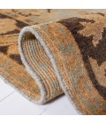 Safavieh Oushak Light Blue / Brown OSH112 9 ft. X 12 ft. Rectangle Rug