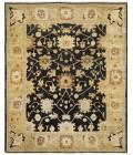 Safavieh Oushak Black / Light Gold OSH115 9 ft. X 12 ft. Rectangle Rug